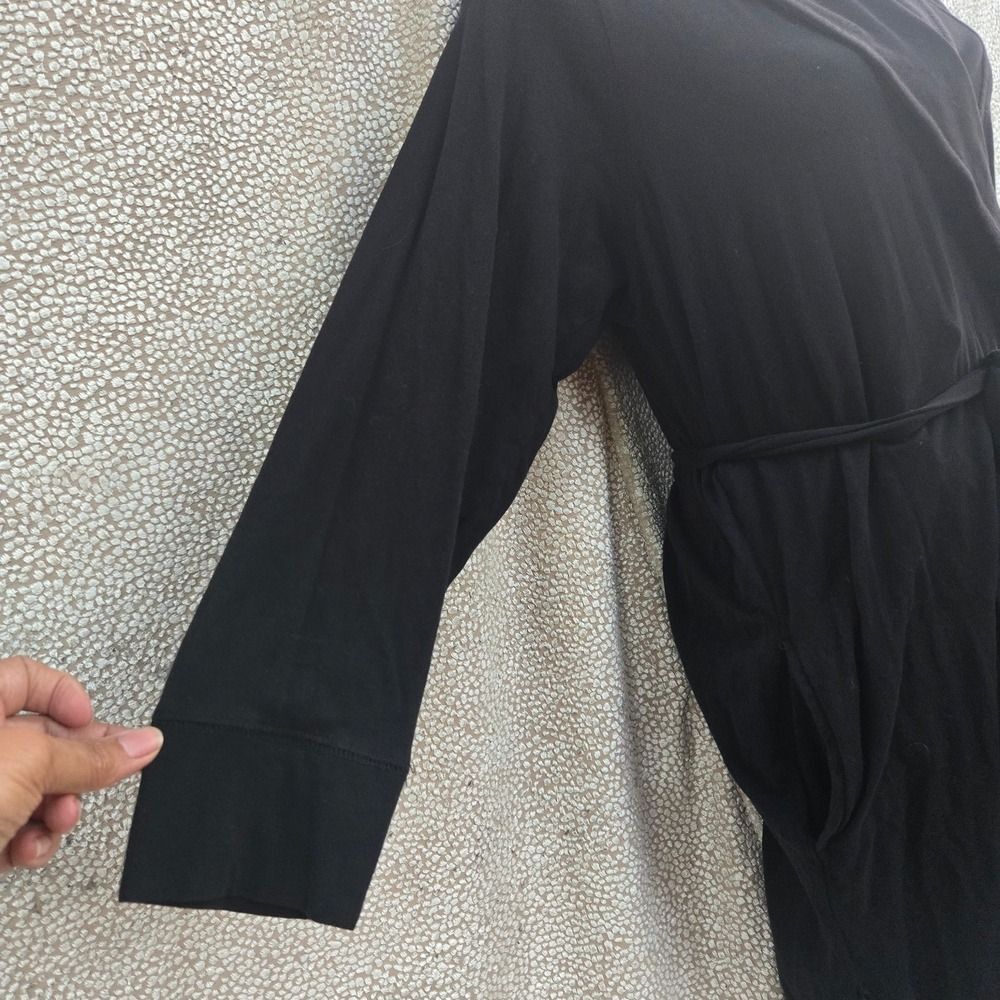 Tahari Elegant Black Women's Robe - Picture 9 of 11